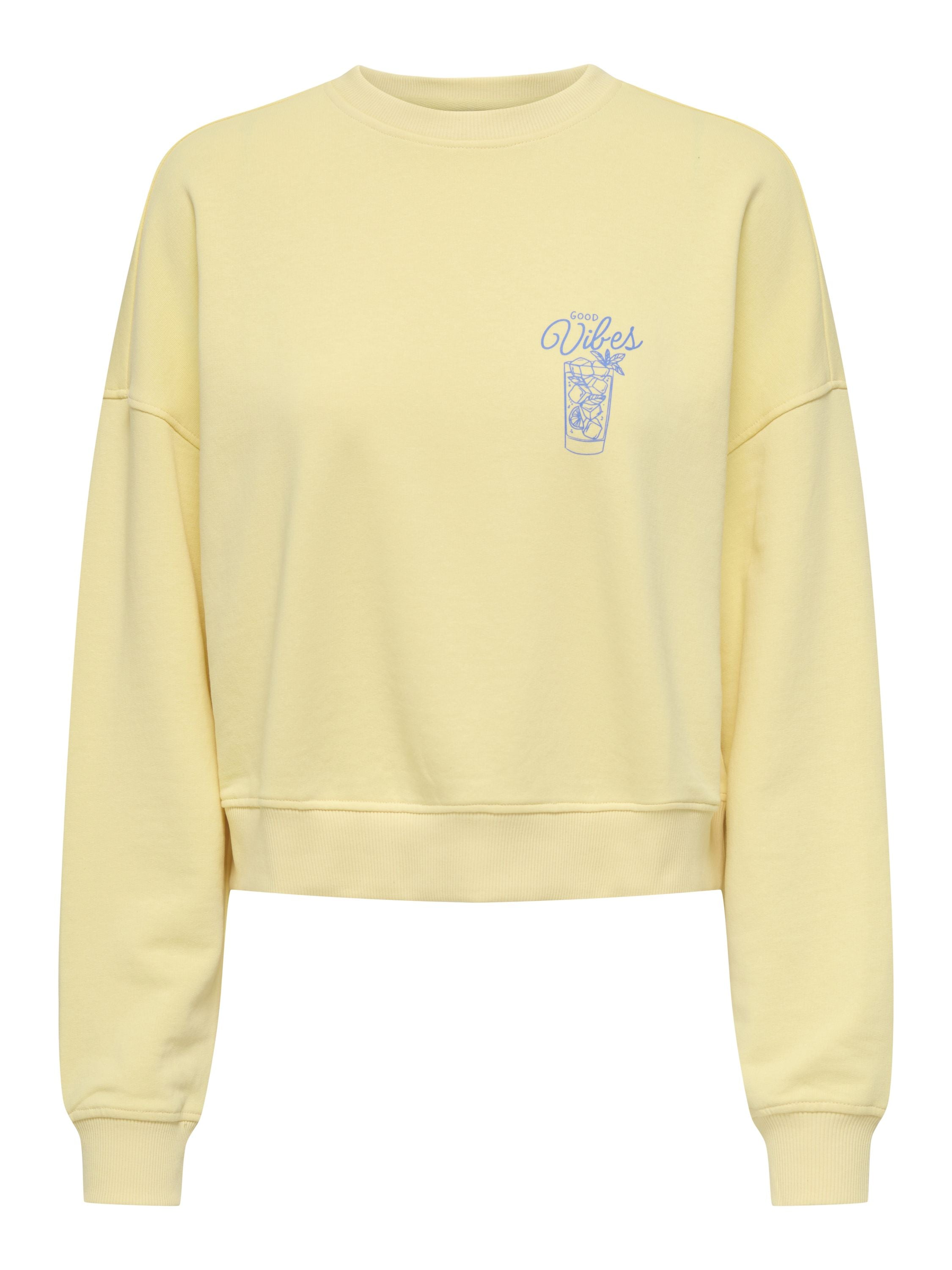 Sweatshirt ONLVIVVIAN aus Baumwollmix