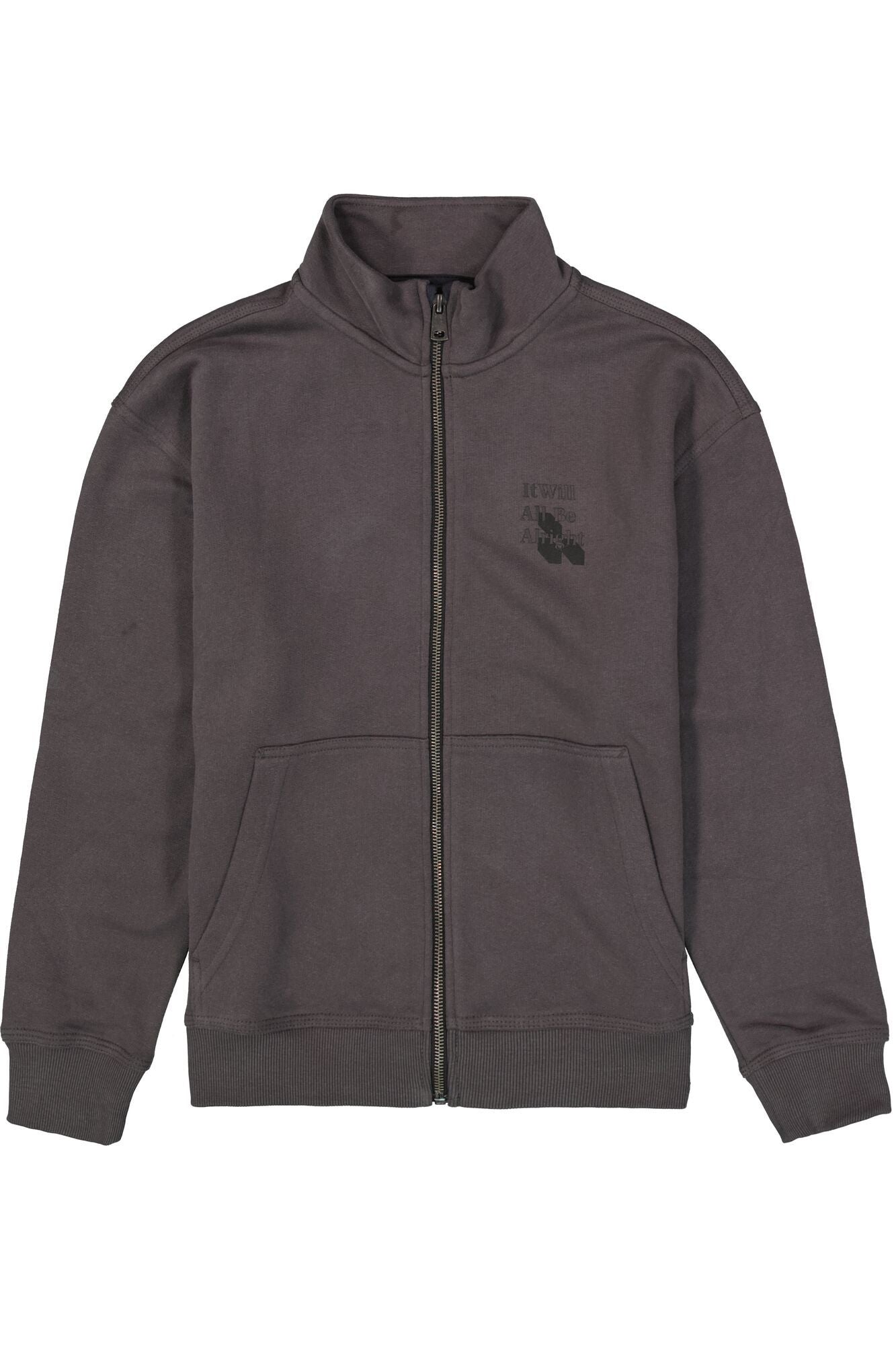 Sweatjacke aus Baumwolle