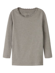 Langarmshirt aus Baumwollmix