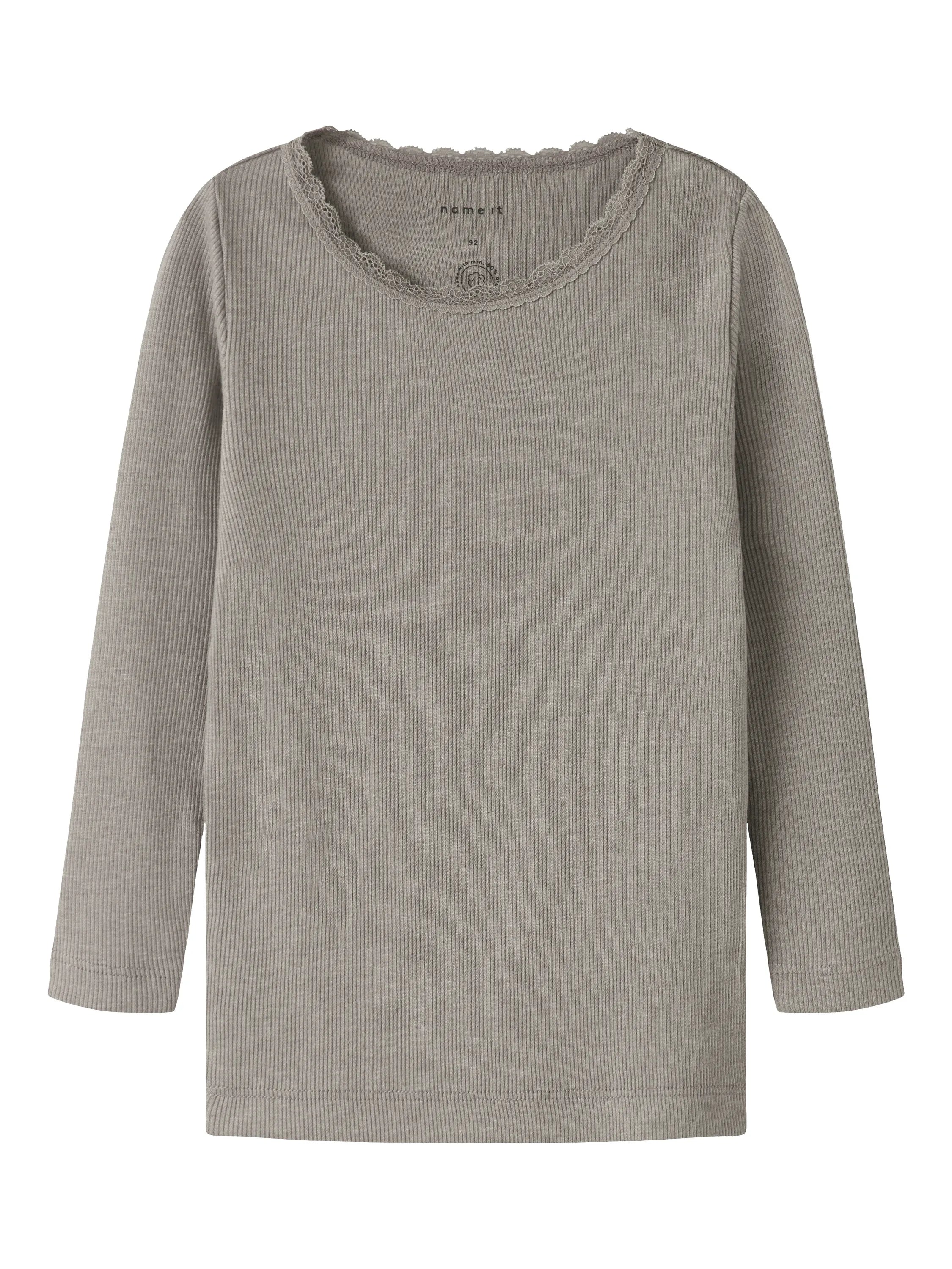 Langarmshirt aus Baumwollmix