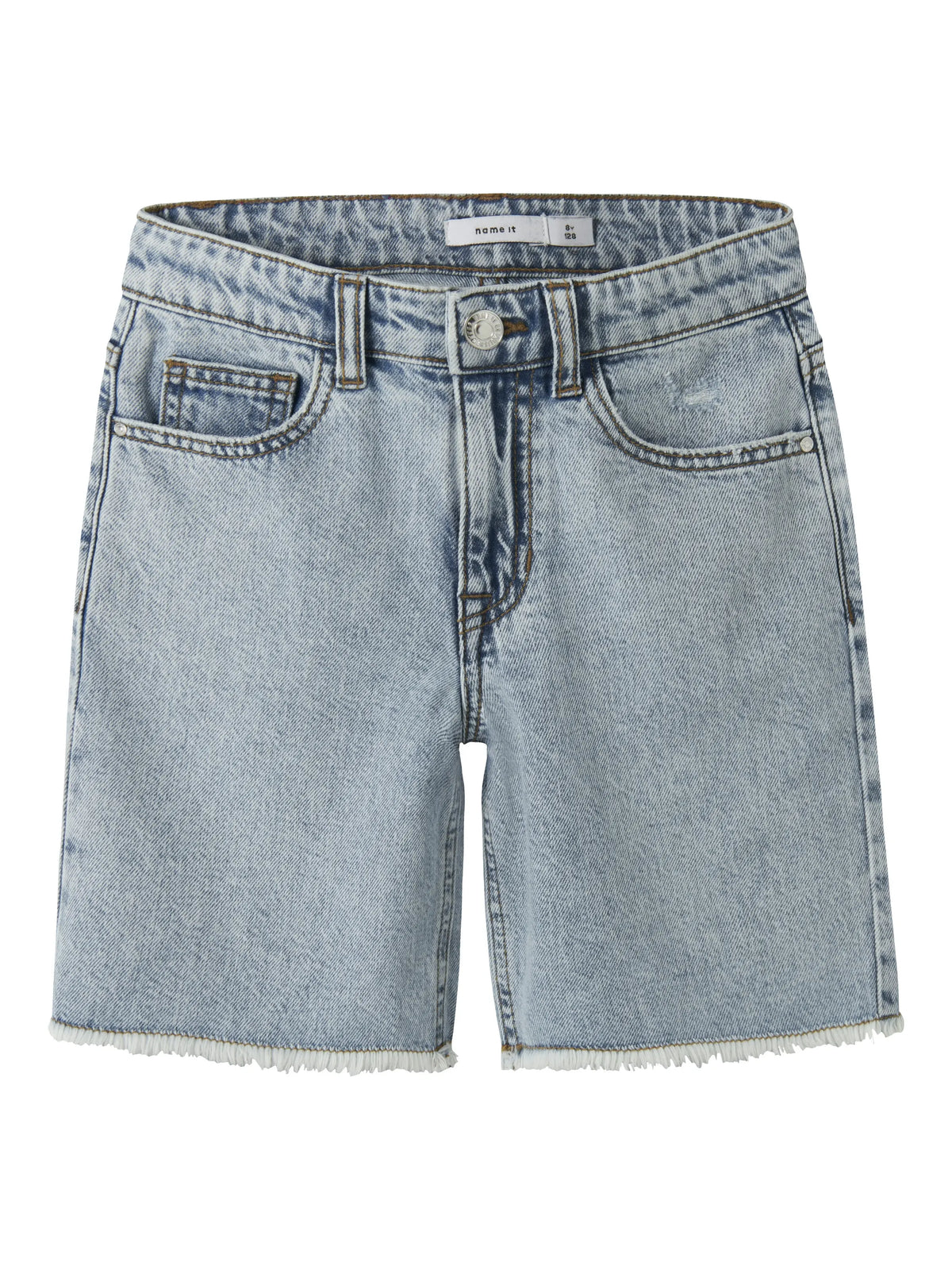 Jeansshorts aus Baumwolle