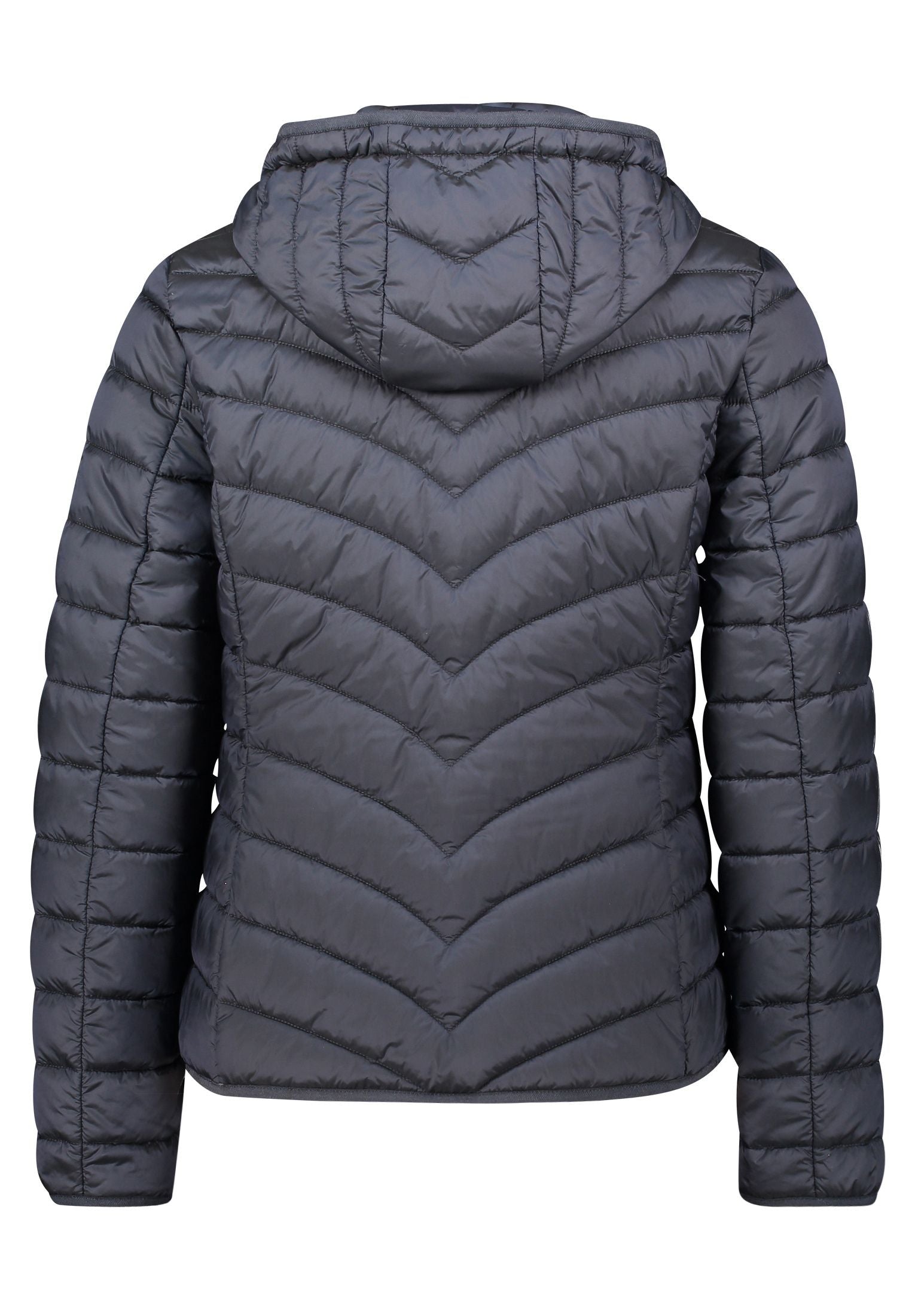 Steppjacke mit abnehmbarer Kapuze