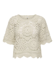 T-Shirt ONLWATERLY aus Baumwolle