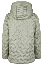 Steppjacke mit Kapuze
