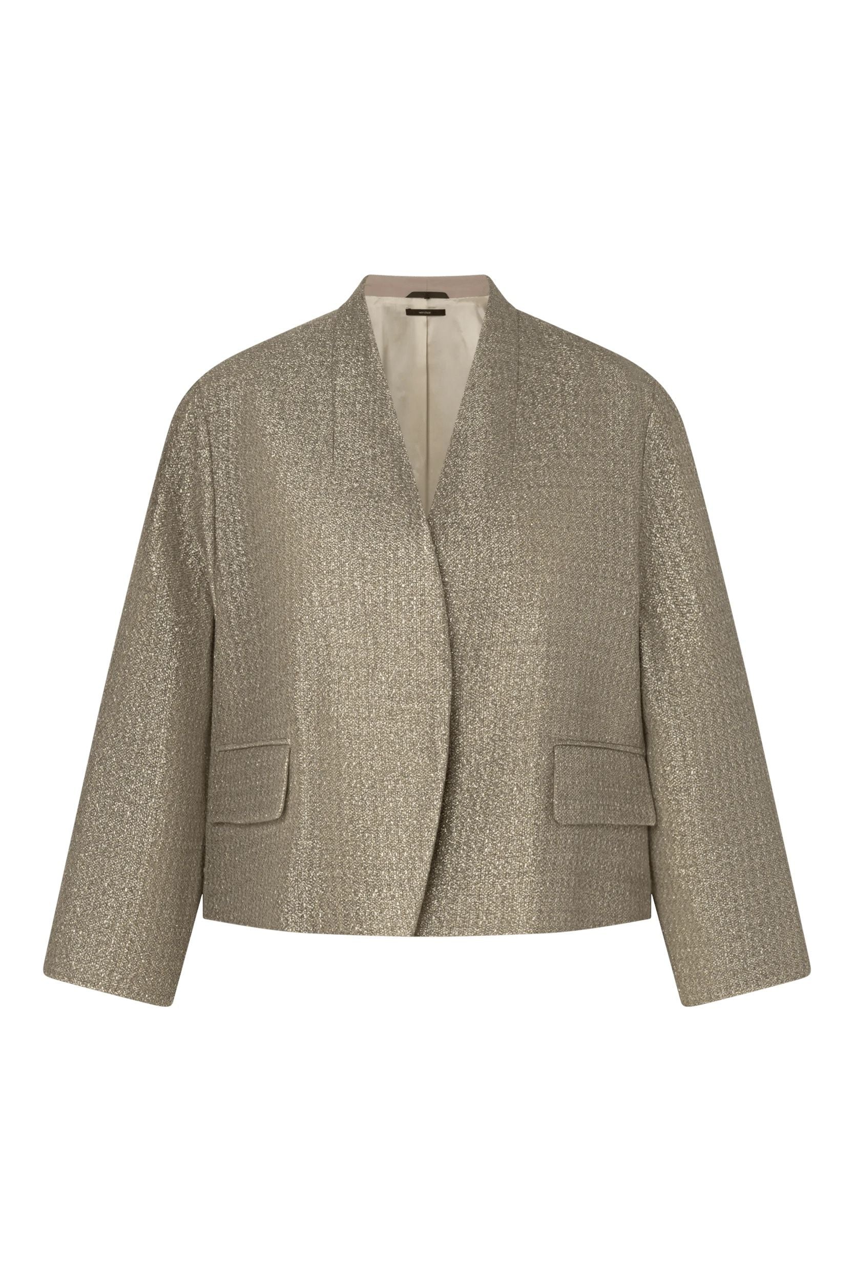 Blazer aus Baumwollmix