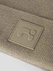 Strickmütze mit Umschlage