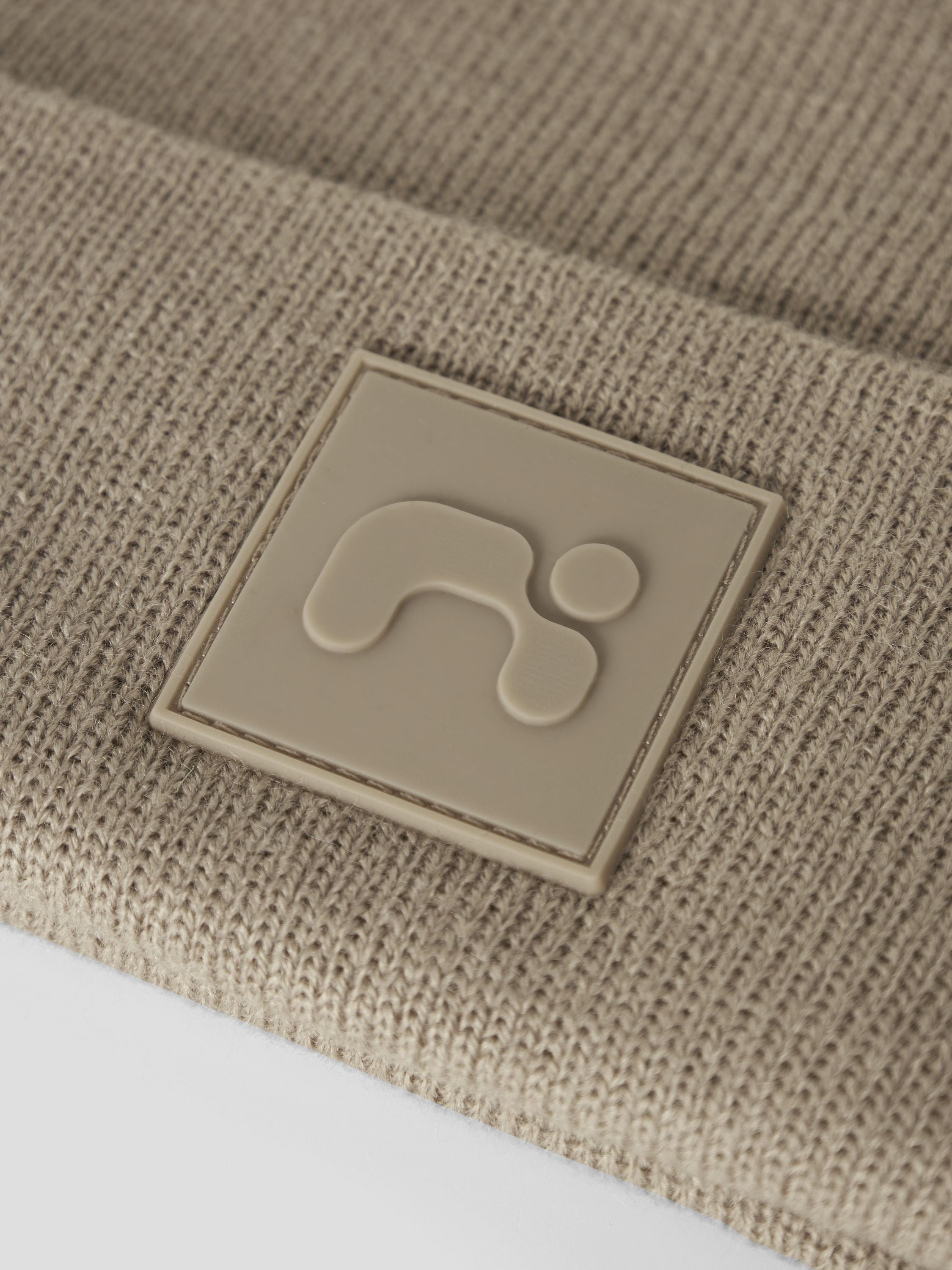 Strickmütze mit Umschlage