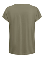 T-Shirt Regular Fit aus Viskose