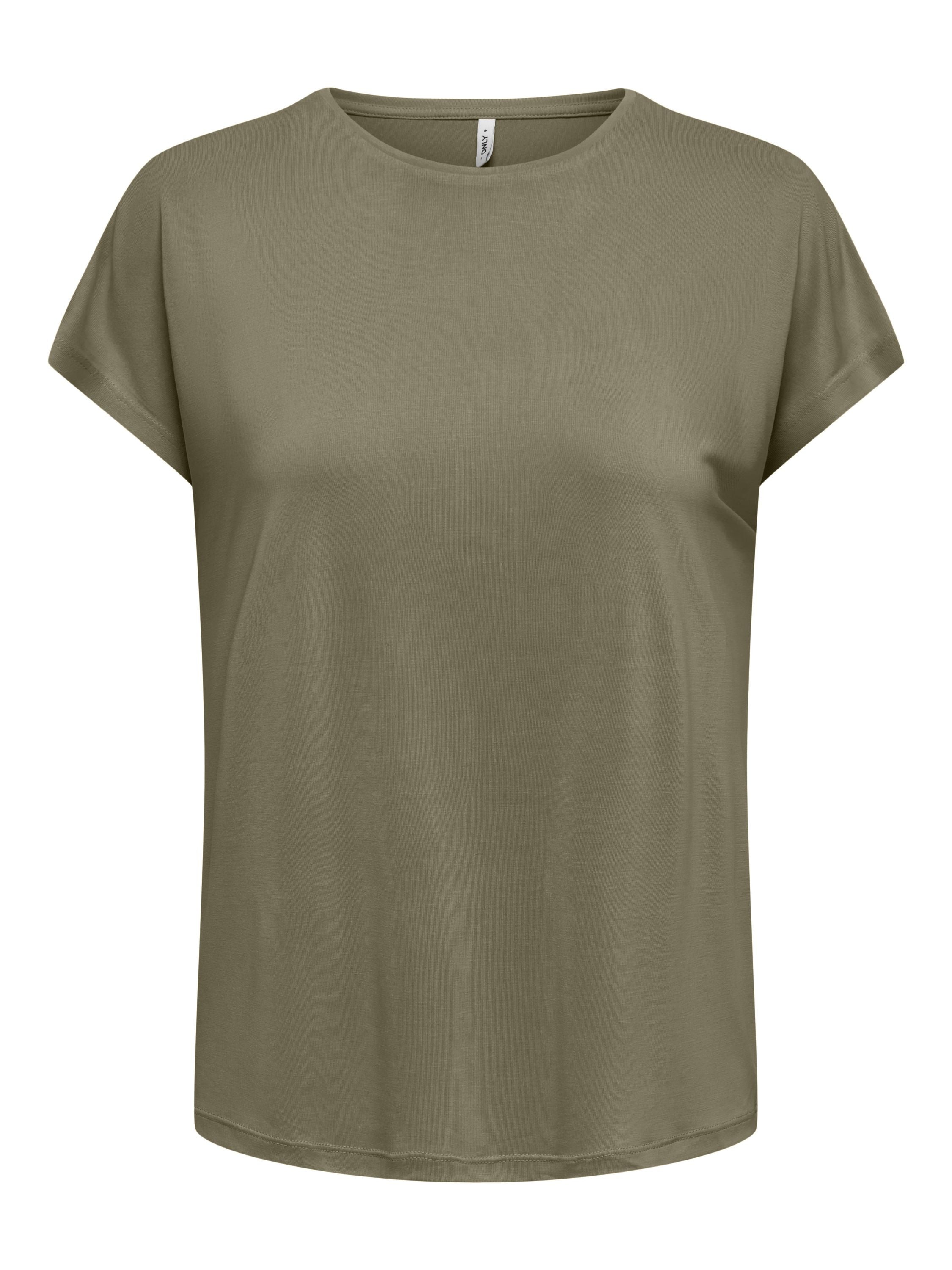 T-Shirt Regular Fit aus Viskose