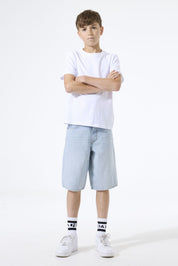 Jeans-Shorts aus Baumwolle