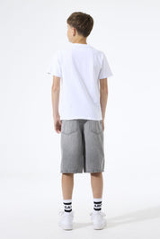 Jeans-Shorts aus Baumwolle