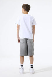Jeans-Shorts aus Baumwolle