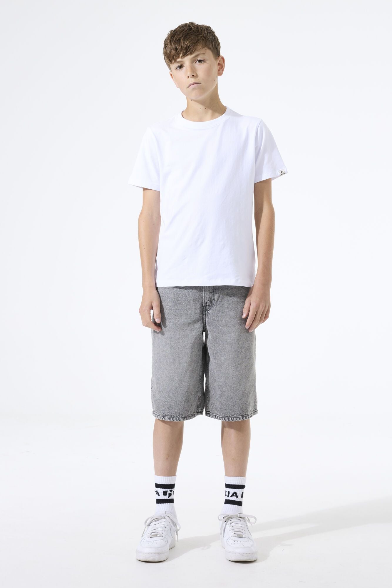 Jeans-Shorts aus Baumwolle