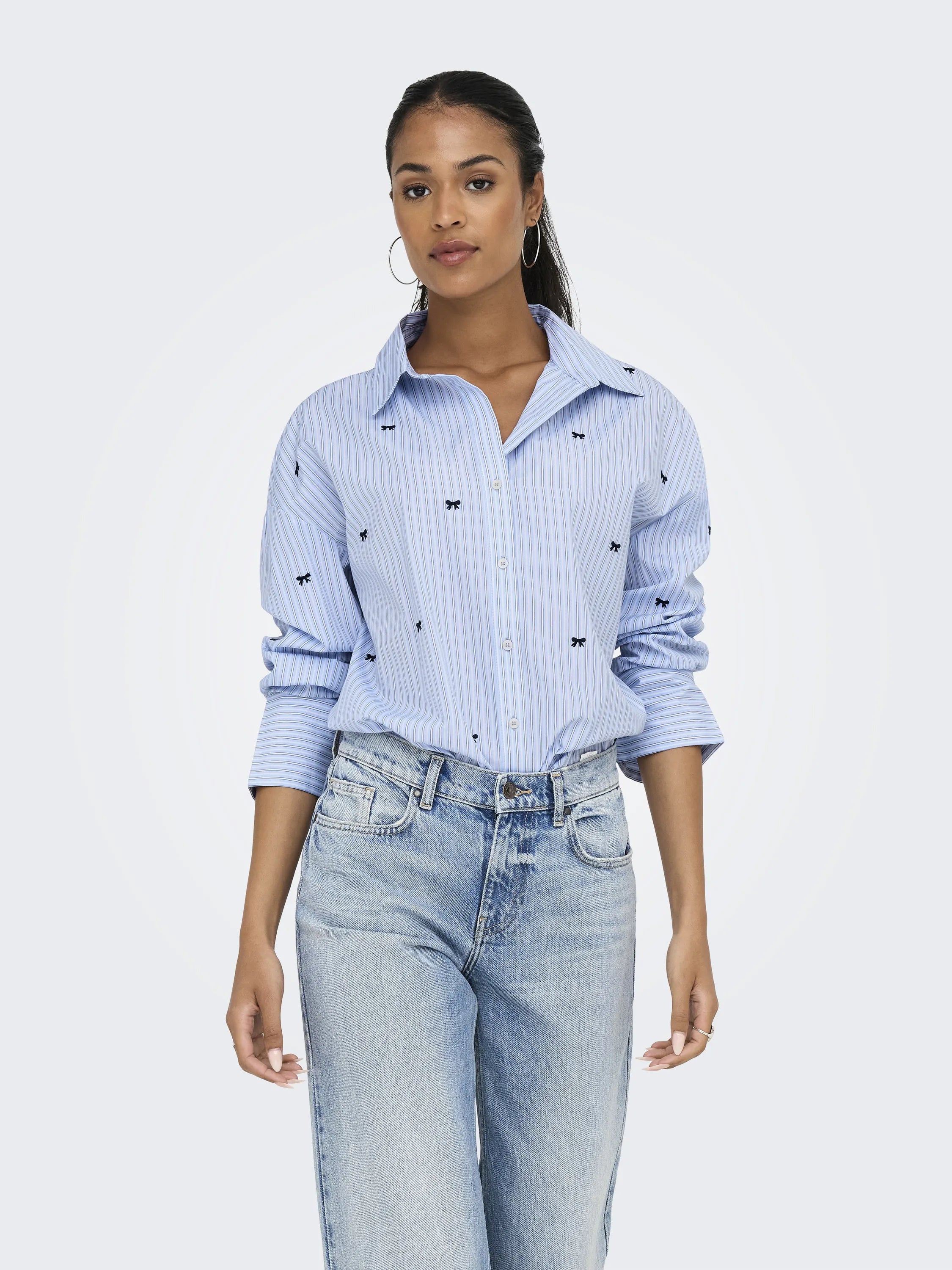 Bluse OREGON aus Baumwollmix