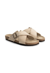 Slipper aus Leder