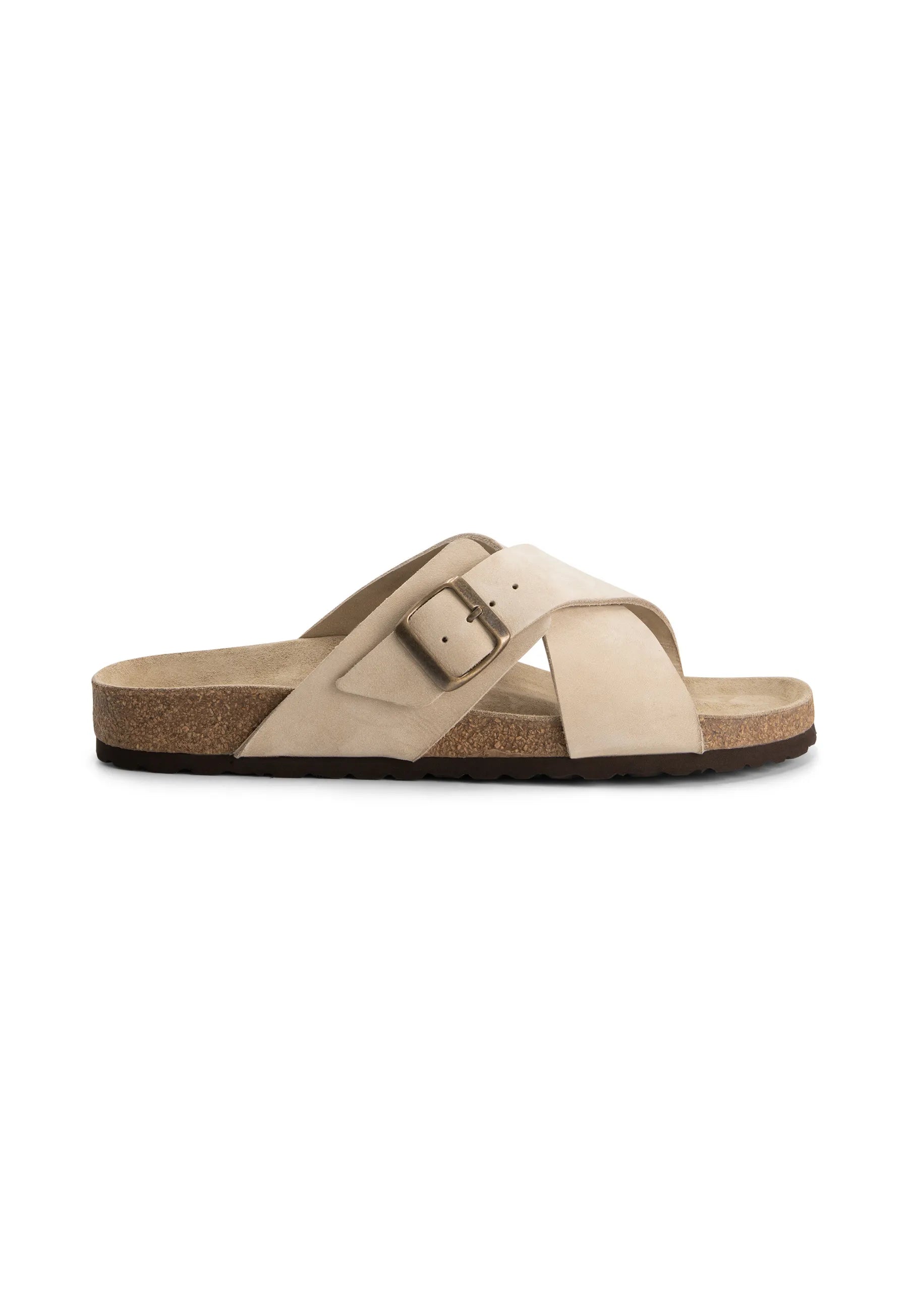 Slipper aus Leder