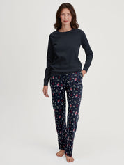 Langarmshirt aus Baumwolle