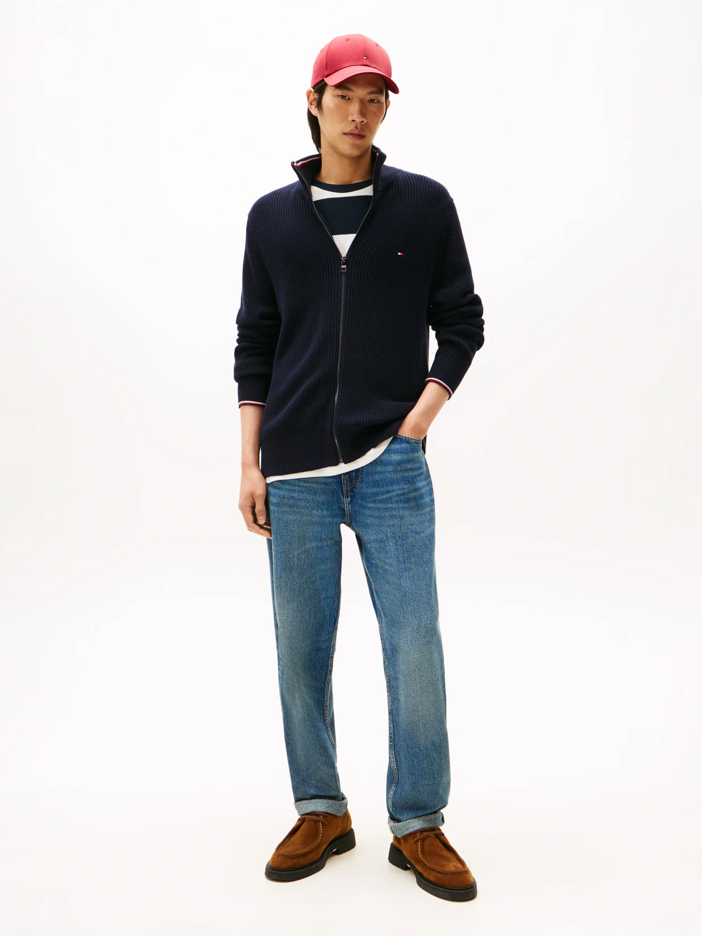 Strickjacke aus Bio-Baumwolle