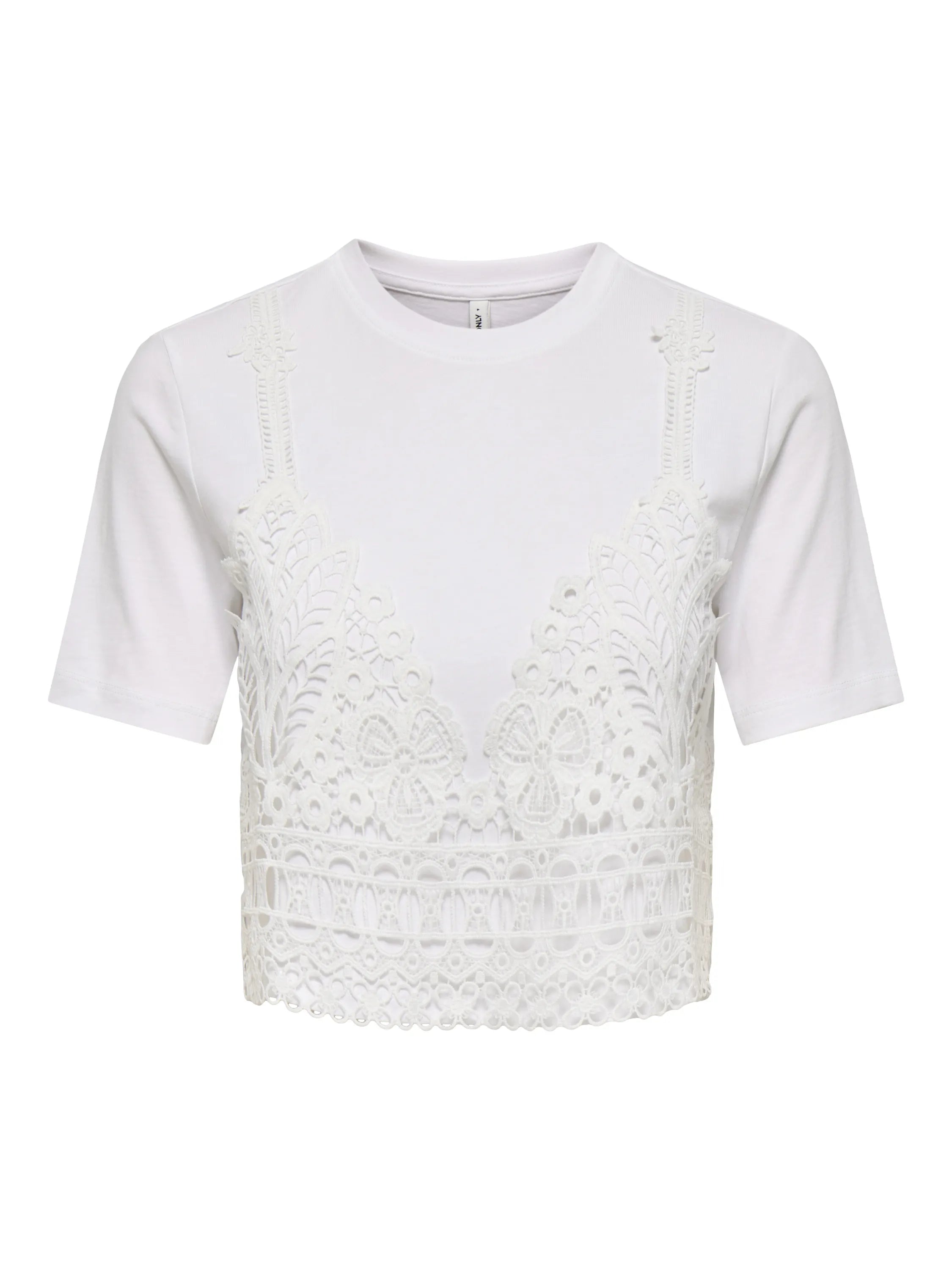 T-Shirt mit Spitze