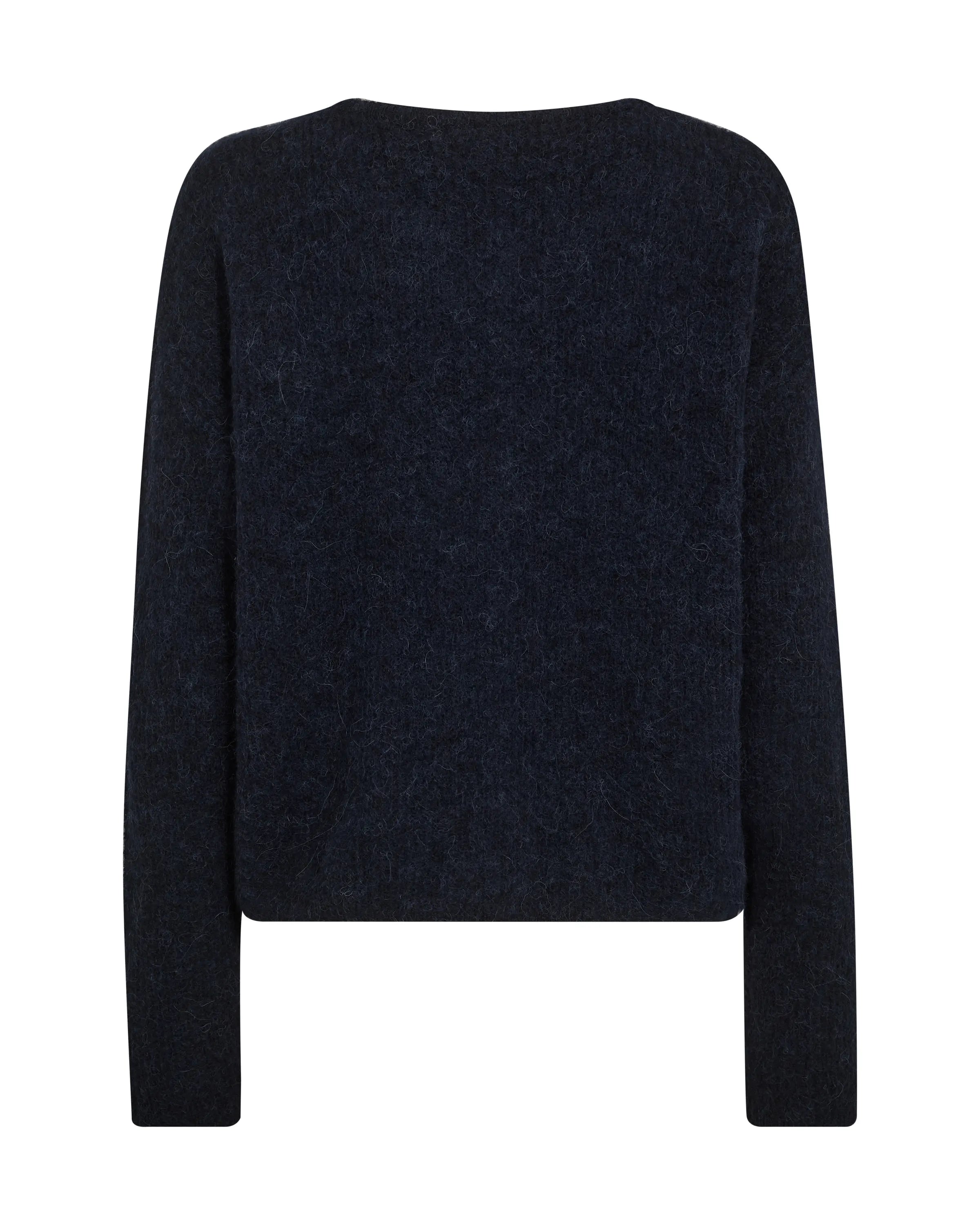 Strickcardigan aus Alpaka-, Wollmix