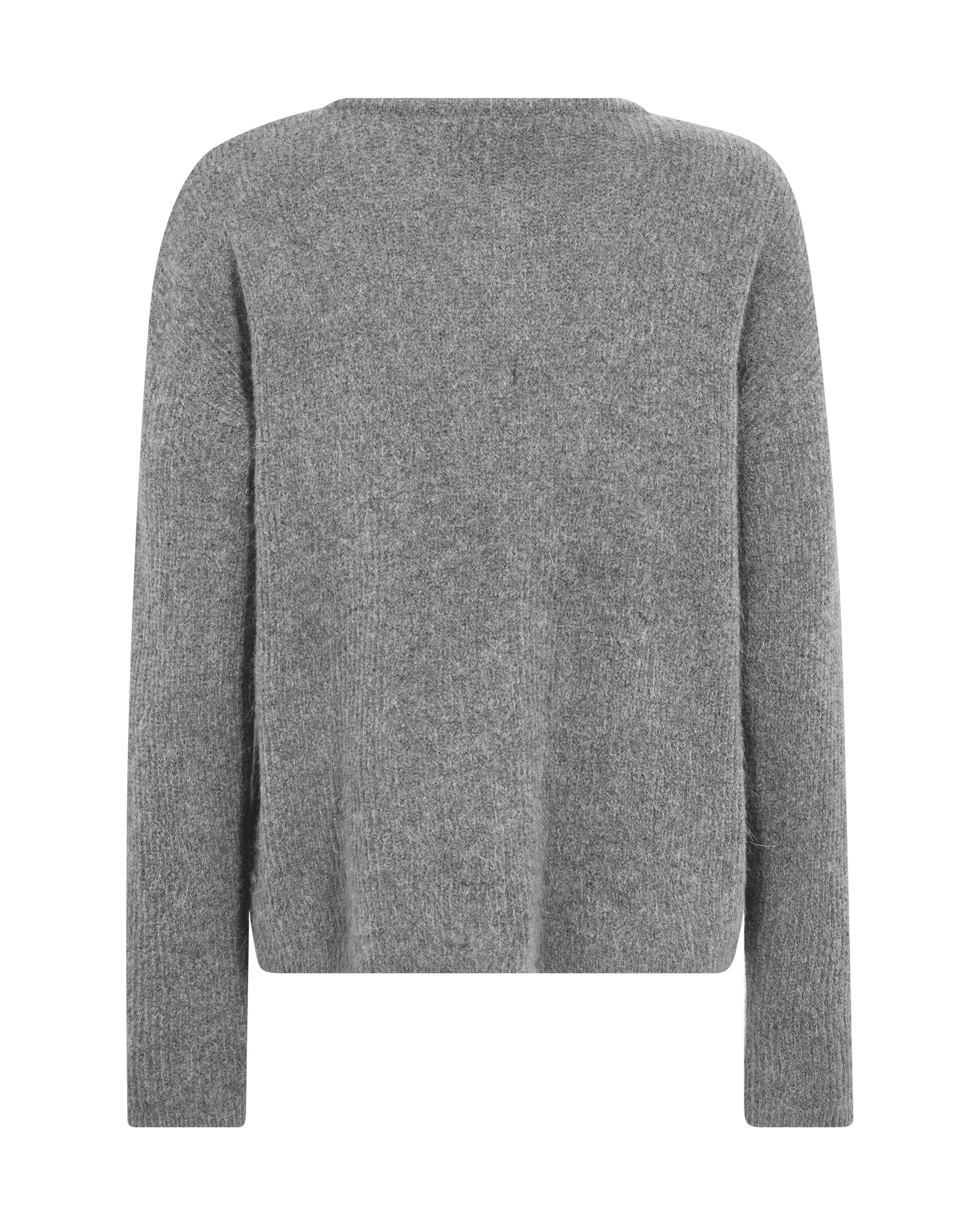 Strickcardigan aus Alpaka-, Wollmix