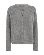Strickcardigan aus Alpaka-, Wollmix