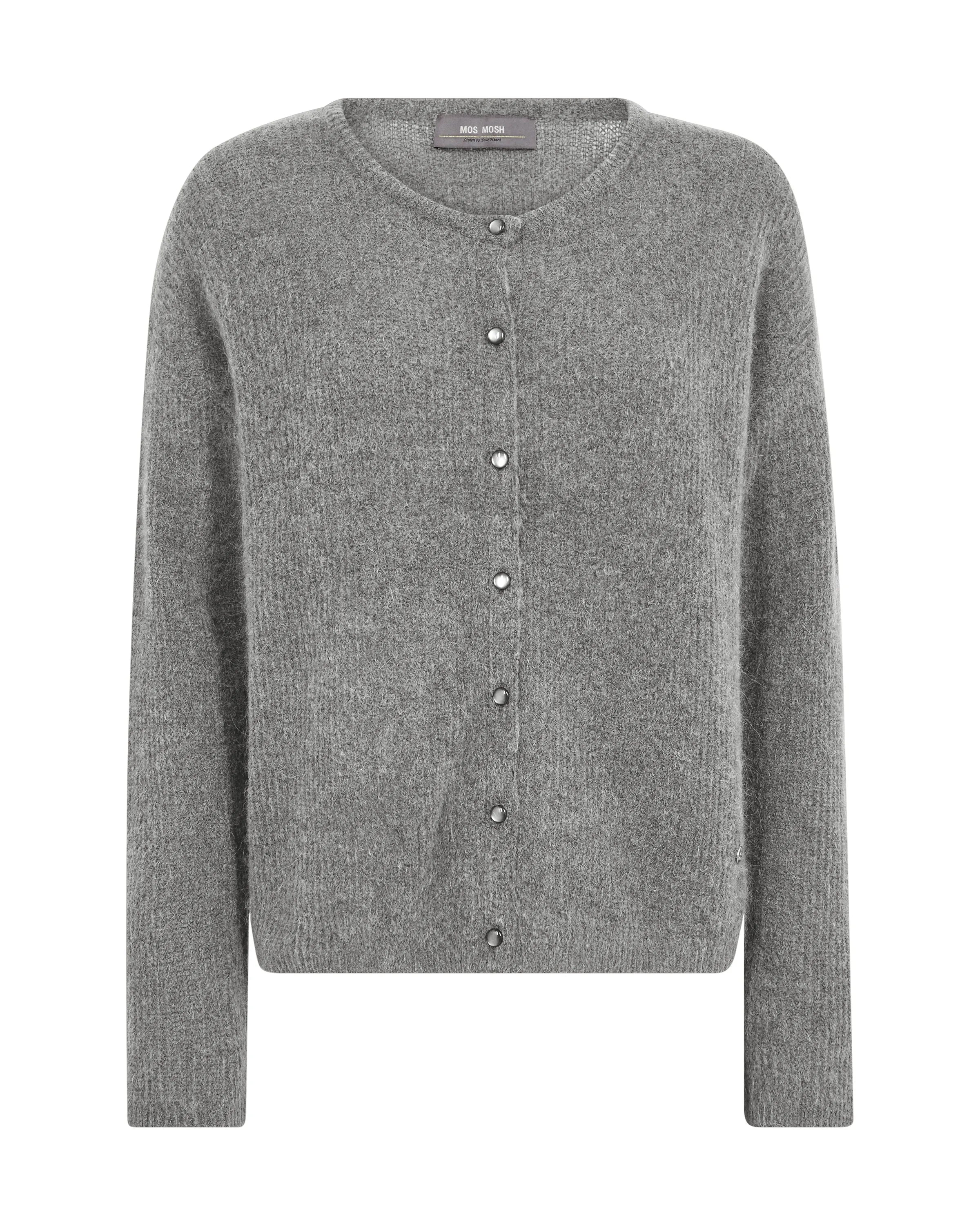 Strickcardigan aus Alpaka-, Wollmix