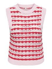 Strick-Tanktop gemustert