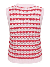 Strick-Tanktop gemustert