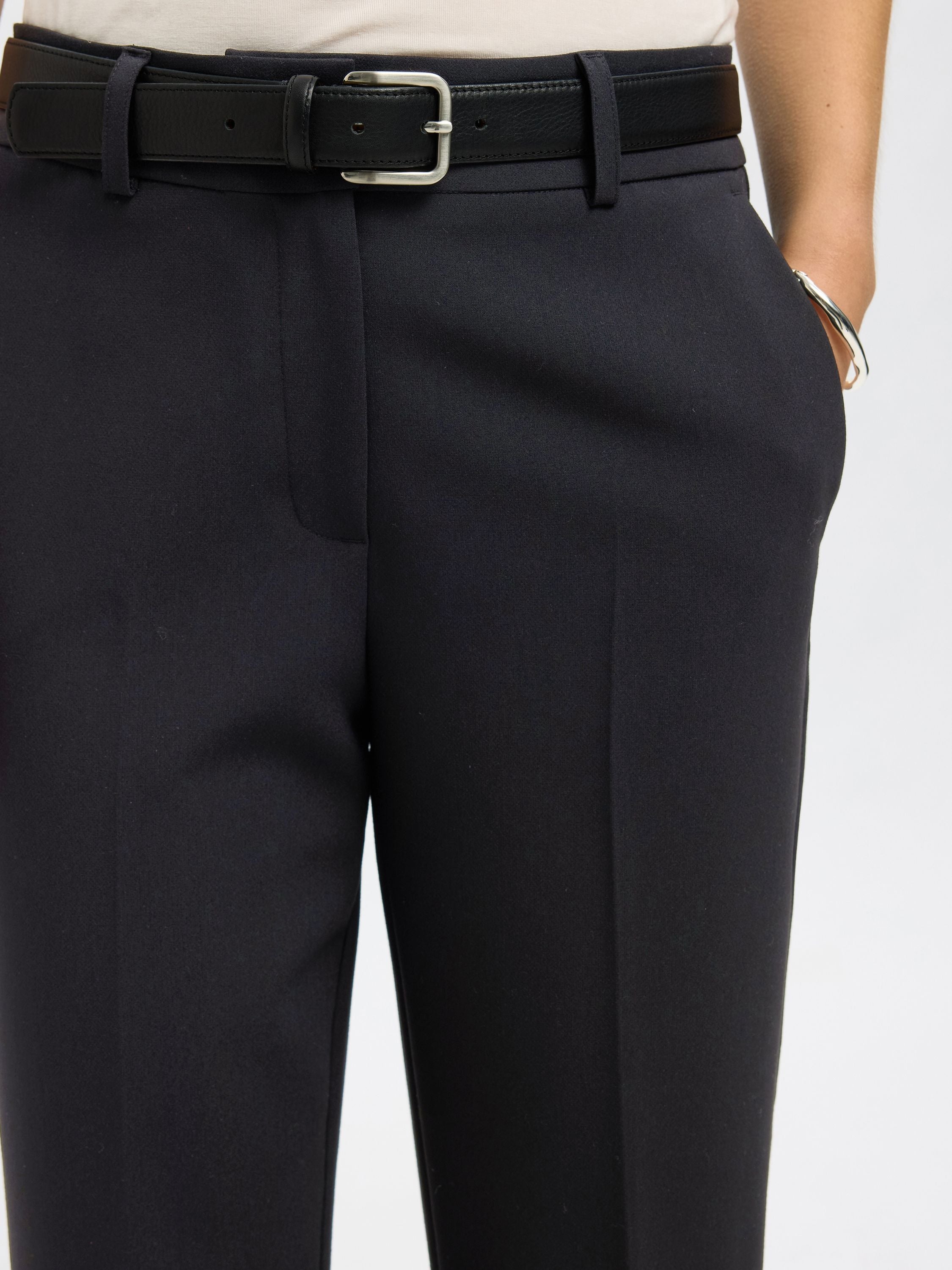 SLWRITA-RIA MW CROPPED PANT FD NOOS