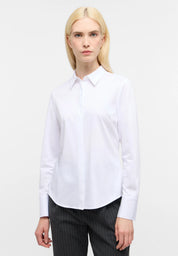 Jersey-Bluse aus Baumwollmix