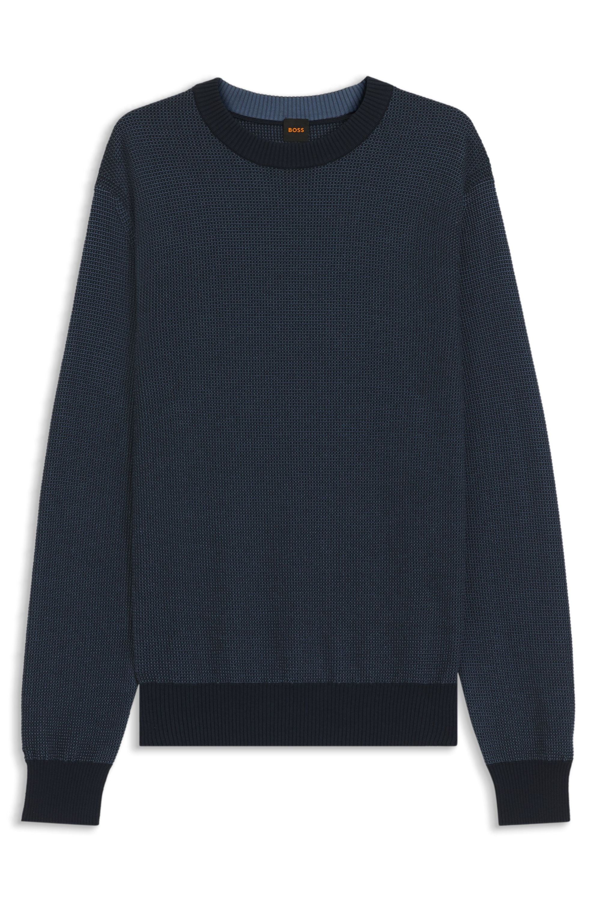 Strickpullover aus Baumwollmix