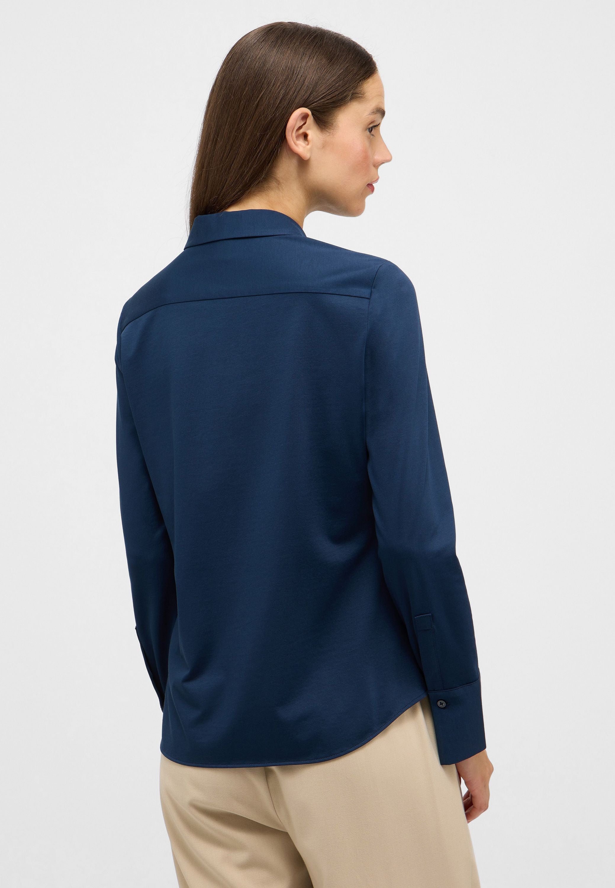 Jersey-Bluse aus Baumwollmix