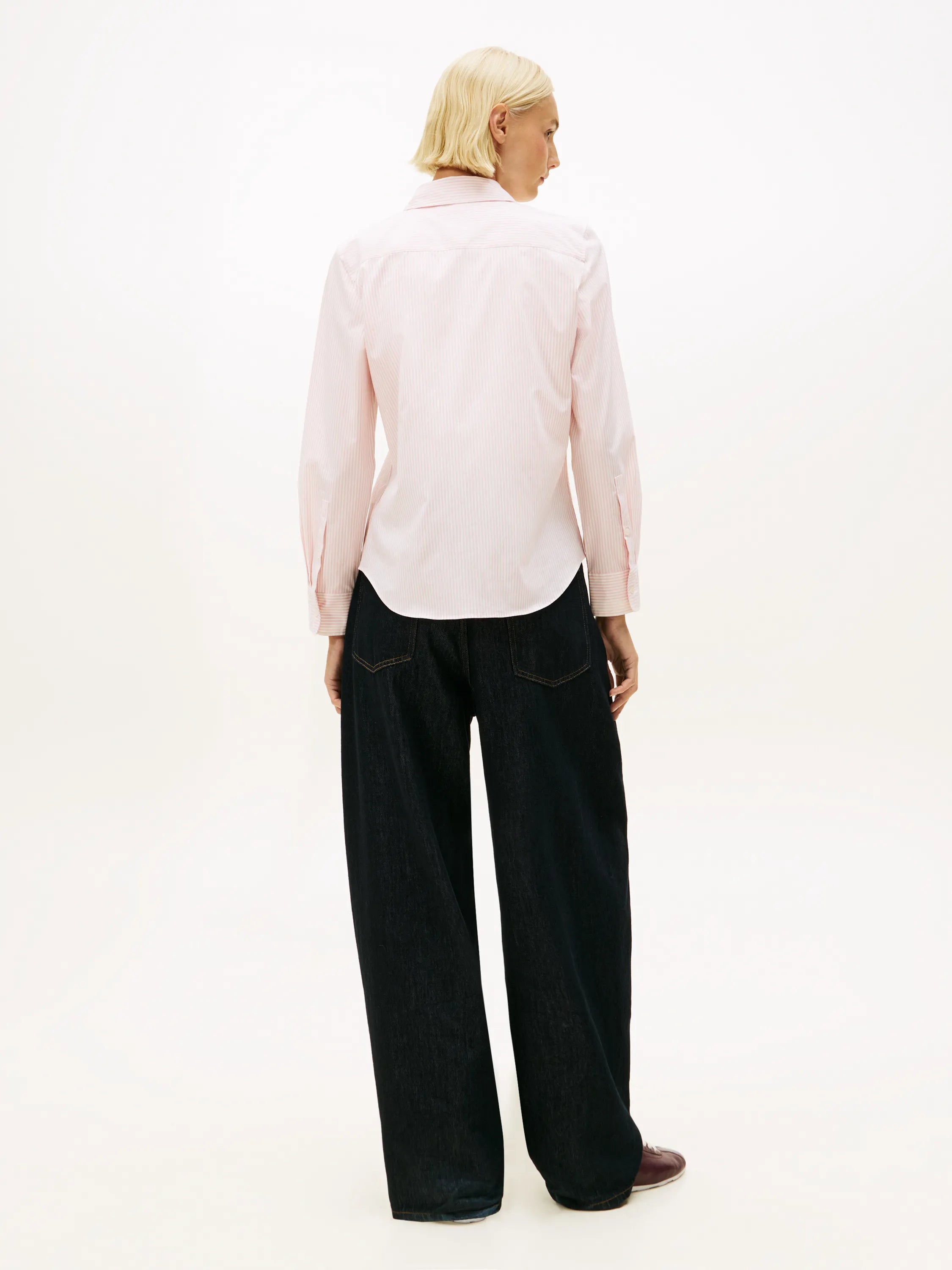Bluse gestreift aus Baumwolle