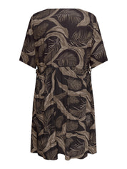 Freizeitkleid Midi aus Viskose