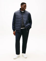 Hybrid-Steppjacke mit Stehkragen