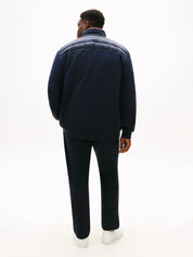Hybrid-Steppjacke mit Stehkragen