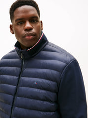 Hybrid-Steppjacke mit Stehkragen