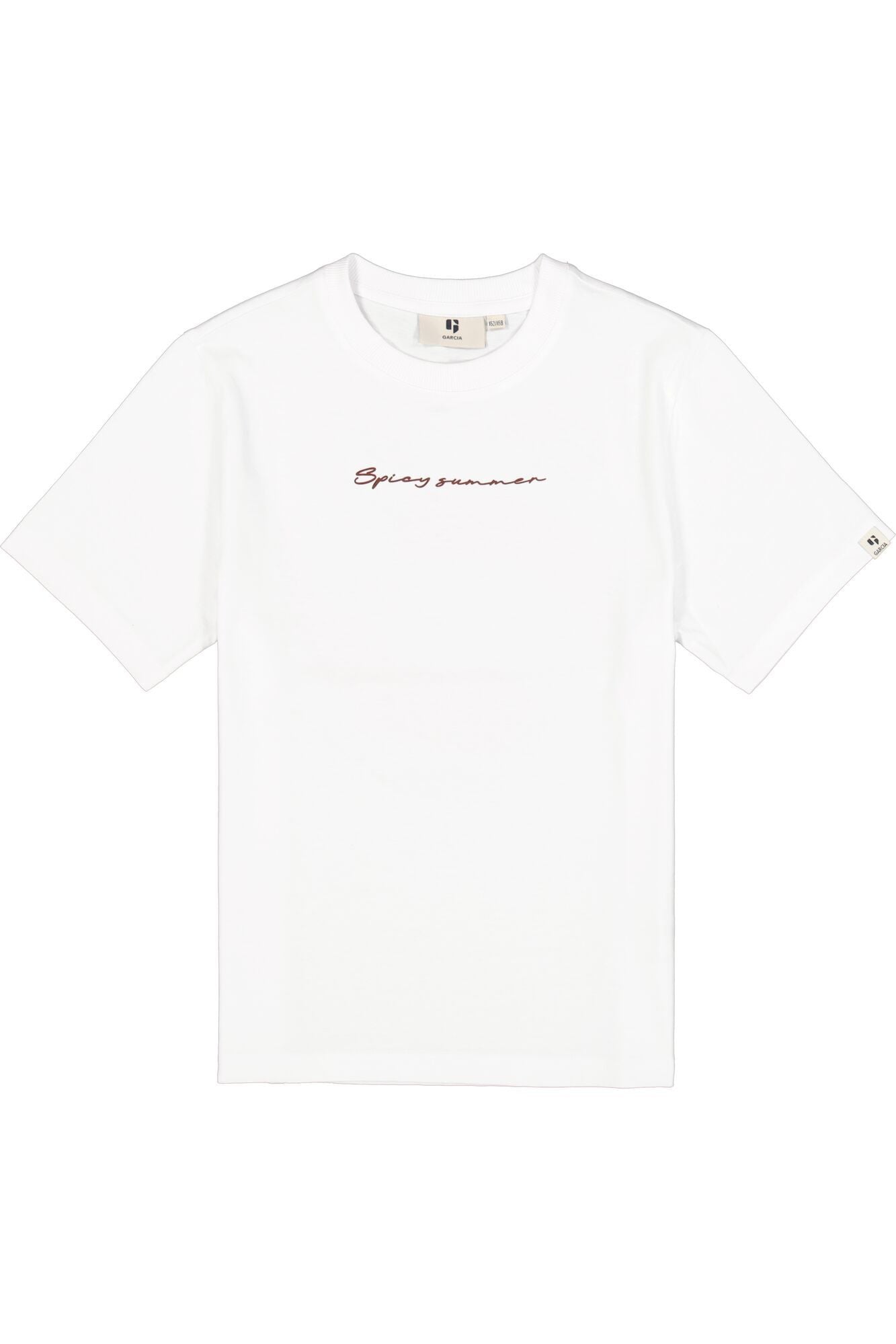 T-Shirt mit Backprint