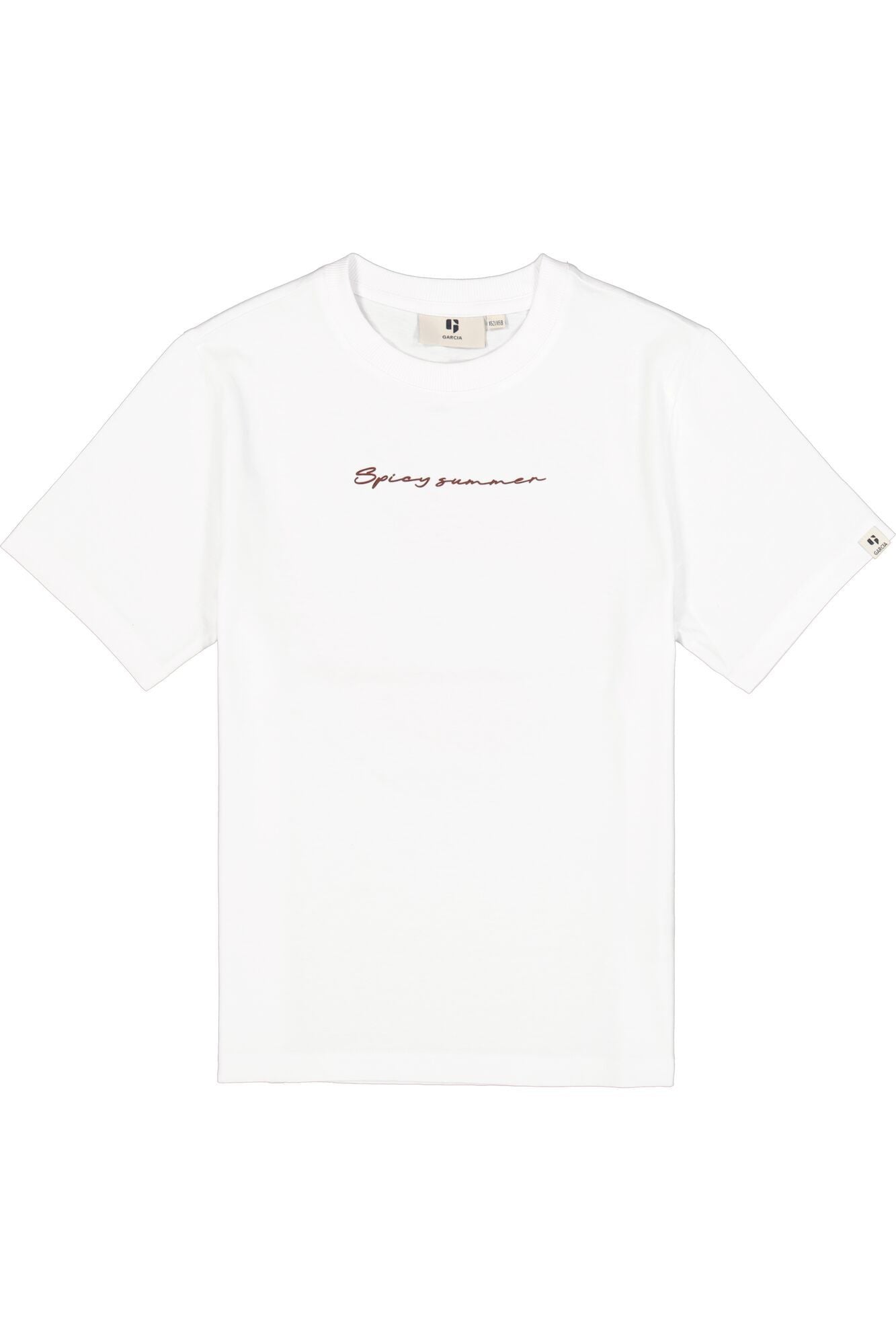 T-Shirt mit Backprint