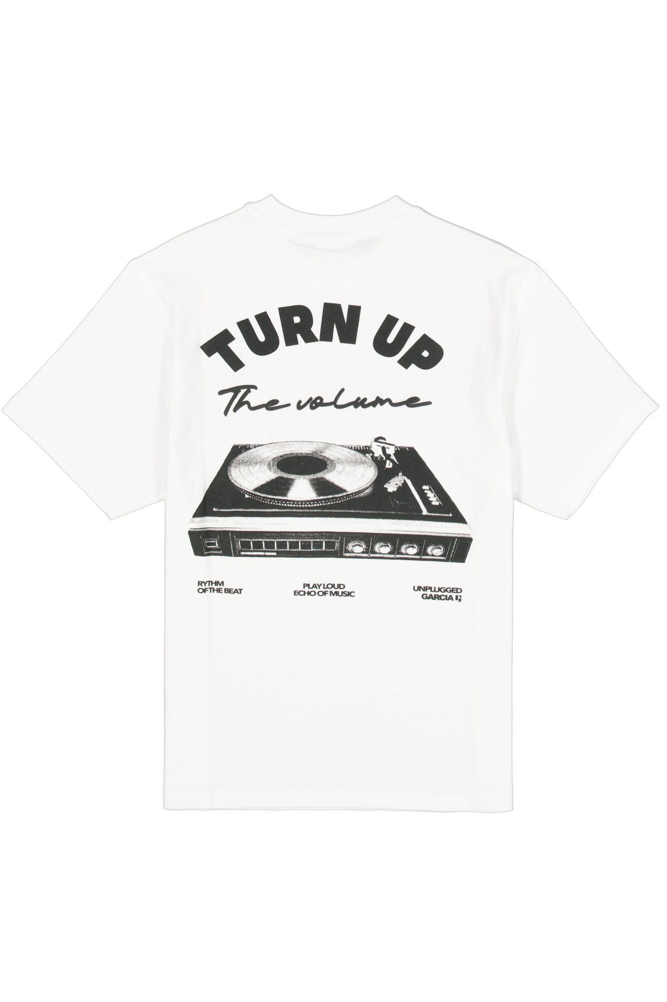 T-Shirt mit Backprint
