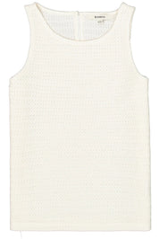 Strick-Tanktop mit Rundhalsausschnitt