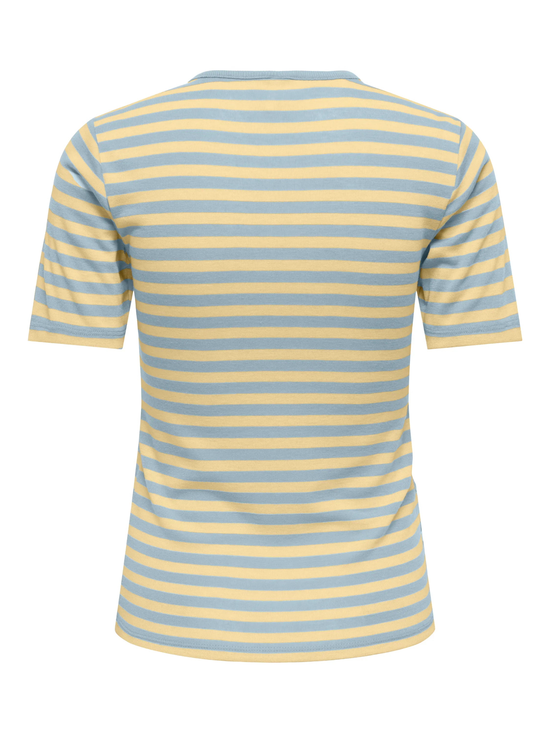 T-Shirt gestreift aus Viskosemix