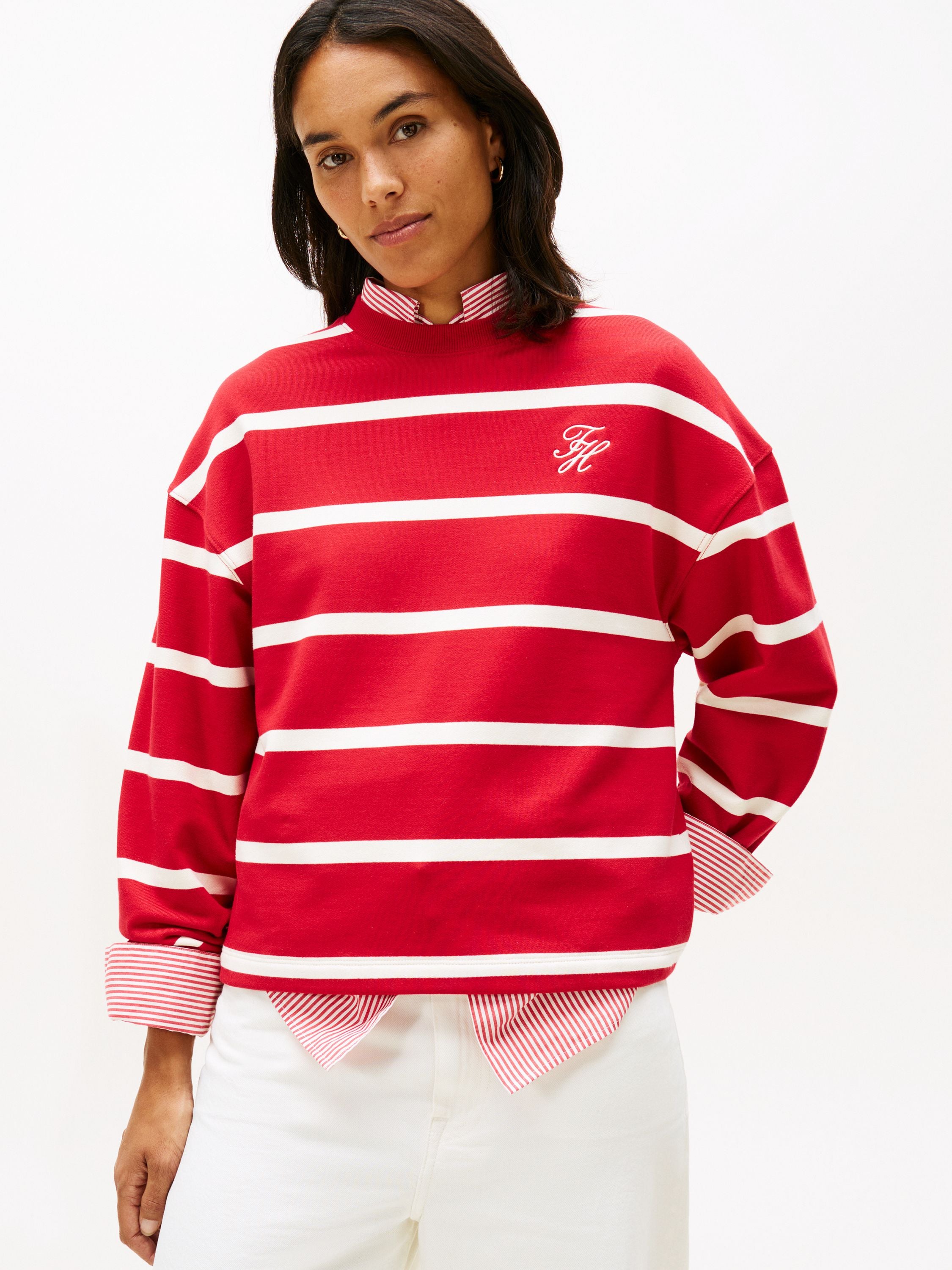 Sweatshirt aus Baumwollmix