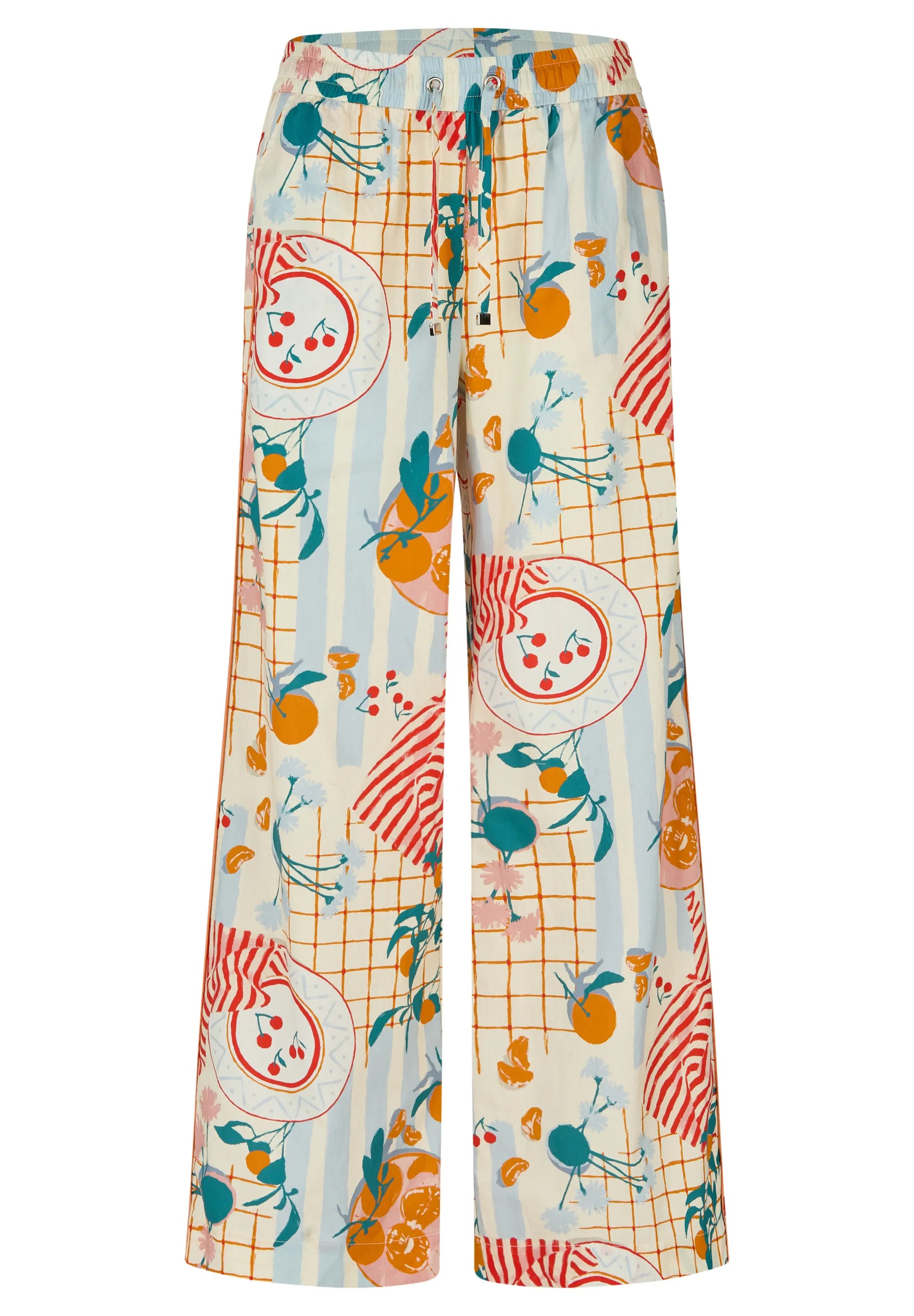 Stoffhose Wide Leg