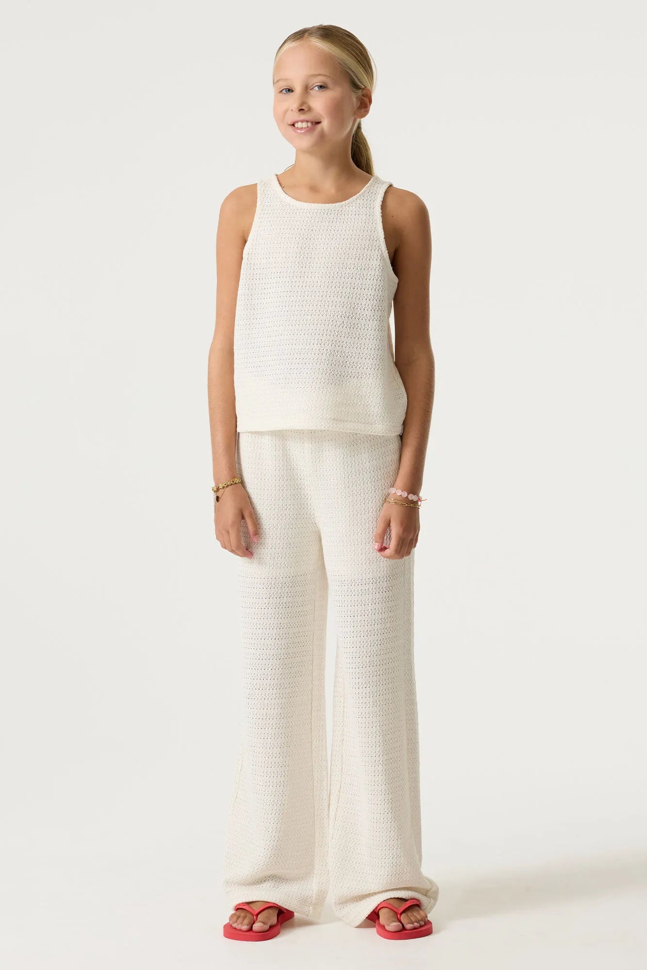 Strickhose Wide Leg