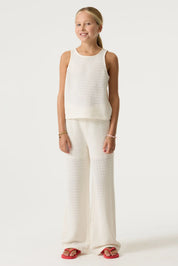 Strickhose Wide Leg
