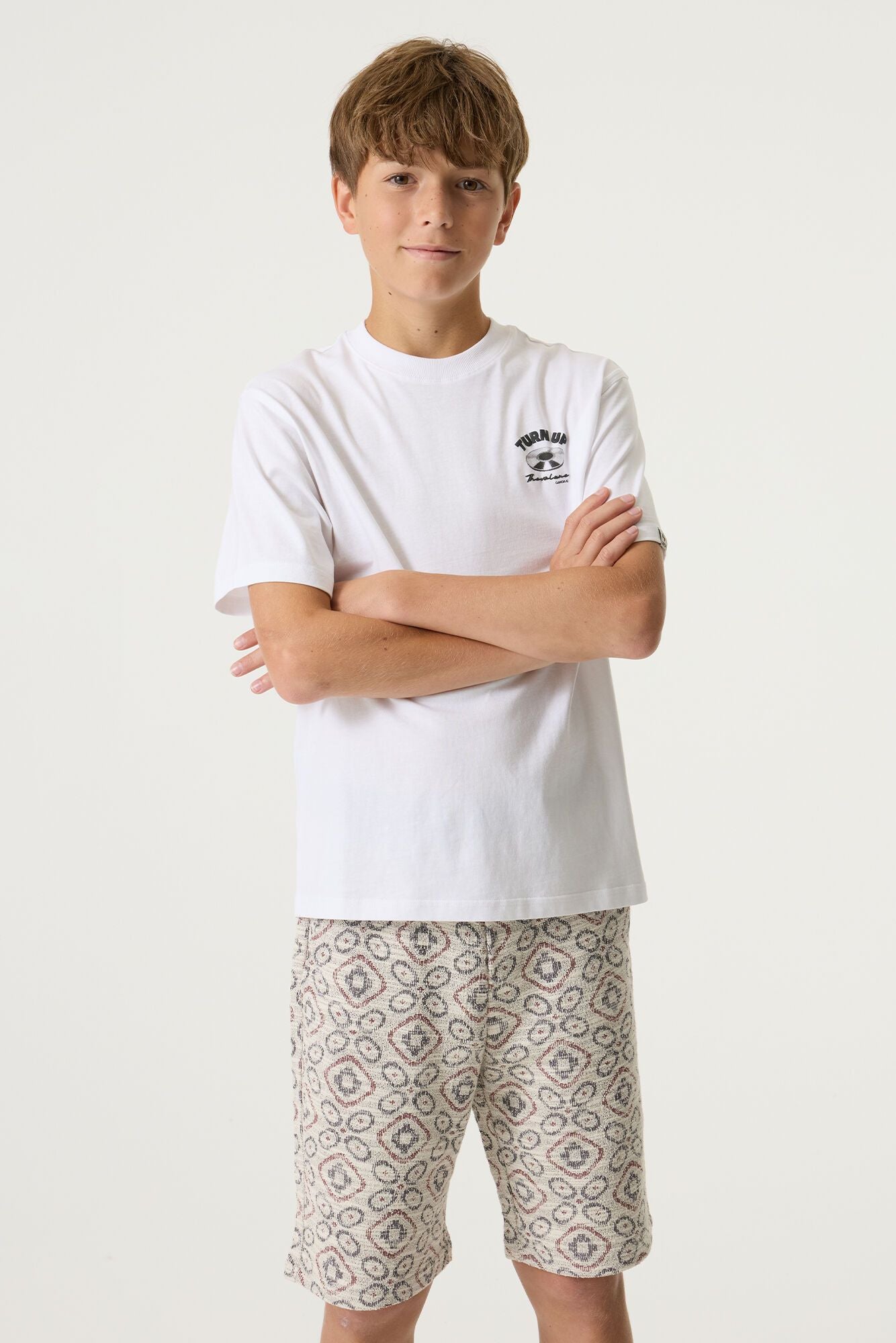 T-Shirt mit Backprint