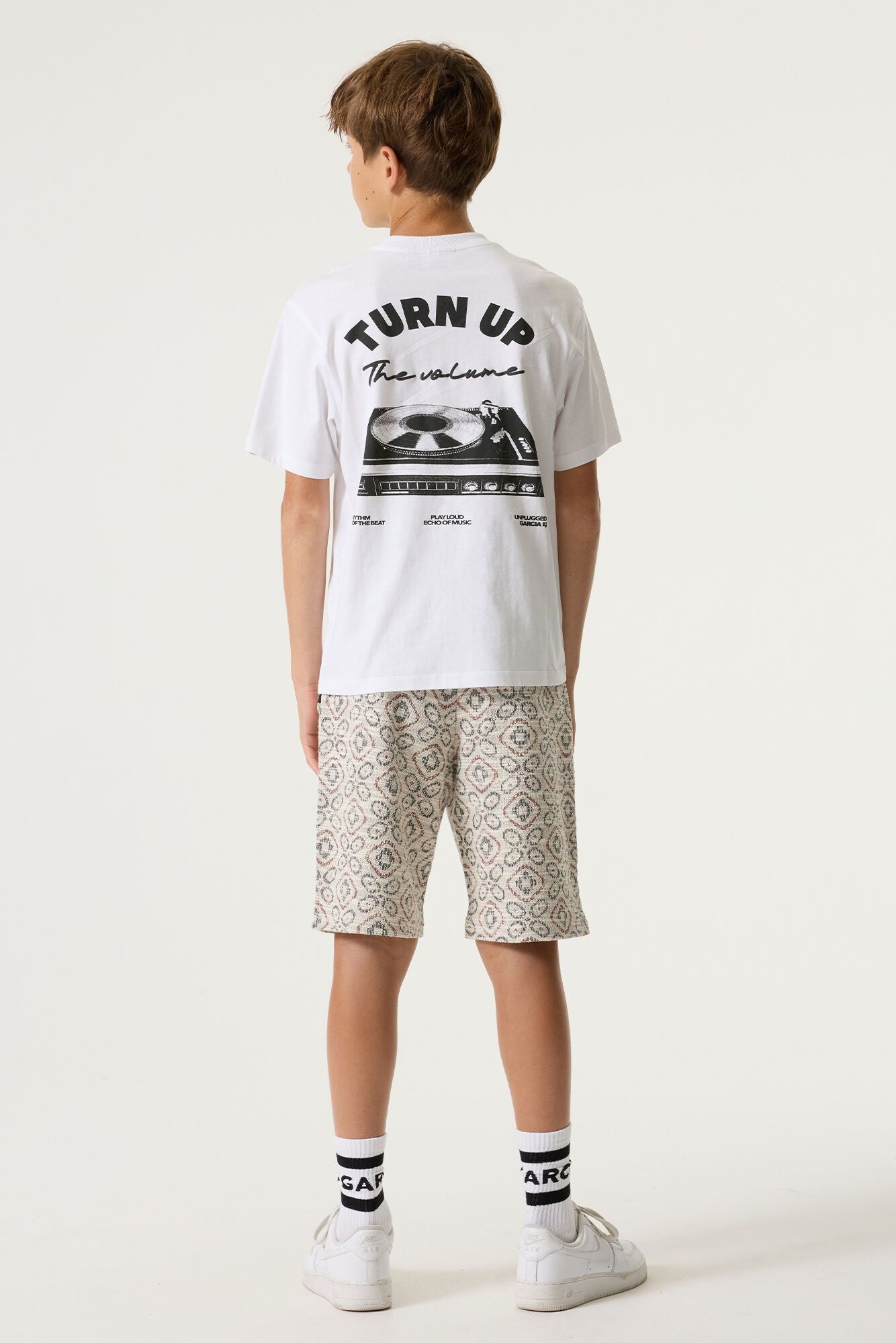 T-Shirt mit Backprint