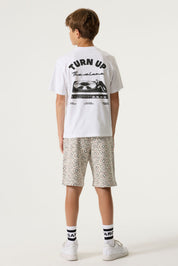 T-Shirt mit Backprint